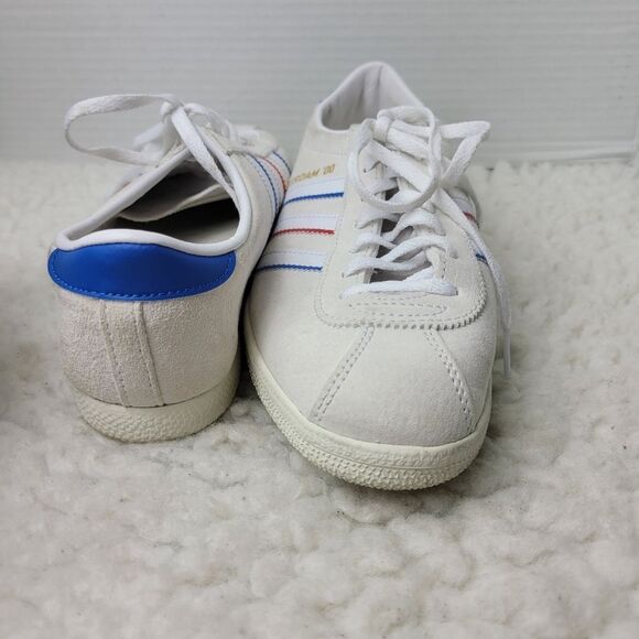 Adidas Originals ROTTERDAM 00 Men's Sneakers 7.5 White Blue Bird Scarlet IH4776 - Picture 7 of 10